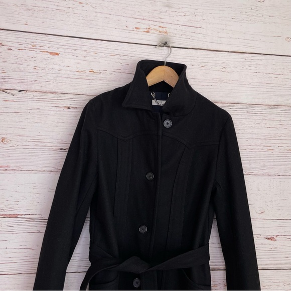 J. Crew black wool pea coat - Picture 9 of 12